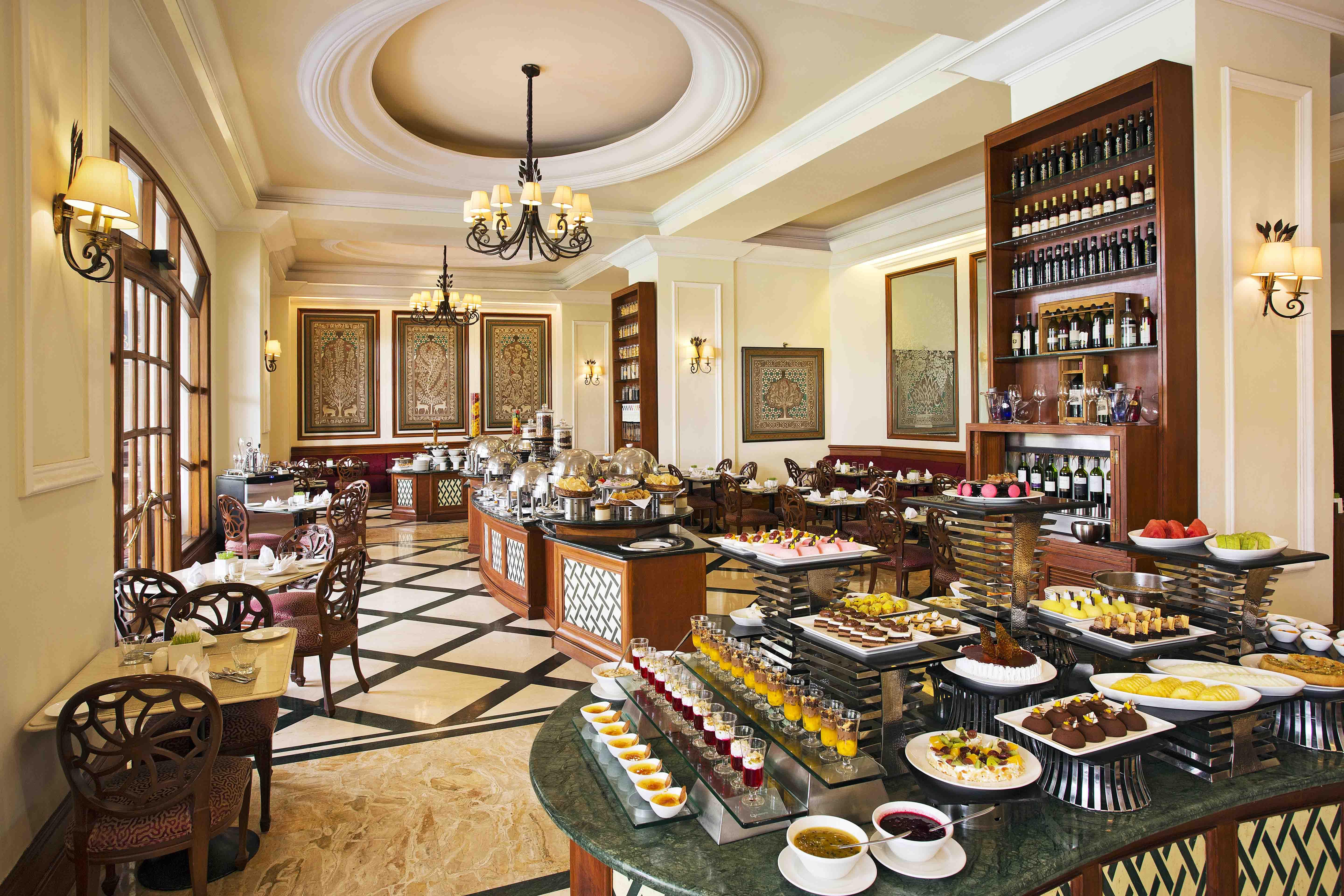 Eros Hotel New Delhi, Nehru Place Exteriör bild The Imperial buffet